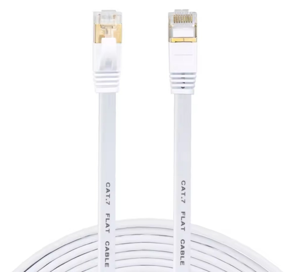 Flat Cat7 Ethernet Cable - Quick Wire