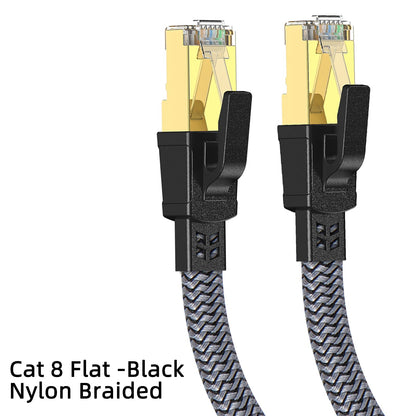 Nylon Braided Cat8 Ethernet Cable - Quick Wire